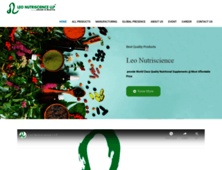 leonutriscience.com screenshot