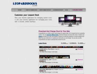 leoparddocks.com screenshot