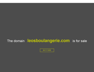 leosboulangerie.com screenshot