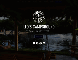 leoscampground.com screenshot