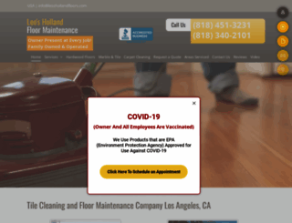 leoshollandfloors.com screenshot