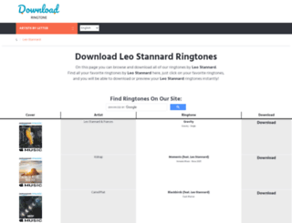 leostannard.download-ringtone.com screenshot