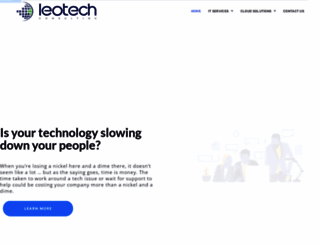 leotechconsulting.com screenshot