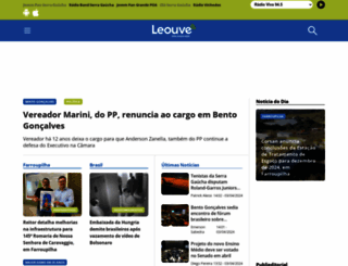 leouve.com.br screenshot