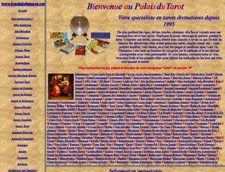 lepalaisdutarot.com screenshot