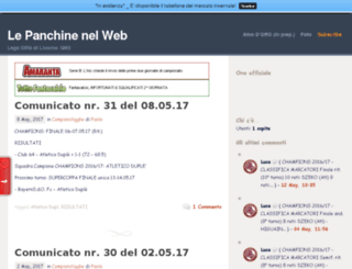 lepanchine.altervista.org screenshot