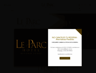 leparc.com.ec screenshot