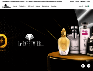leparfumier.com screenshot