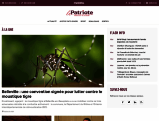 lepatriote.fr screenshot