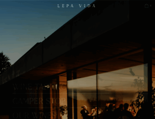 lepavida.wine screenshot
