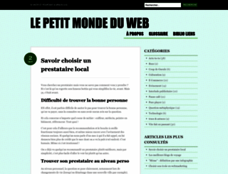 lepetitmondeduweb.wordpress.com screenshot