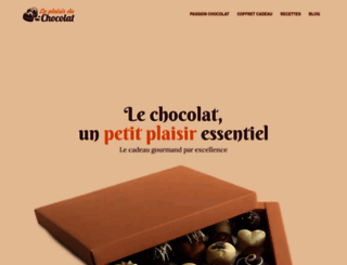 leplaisirduchocolat.com screenshot