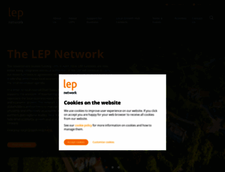 lepnetwork.net screenshot