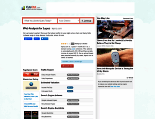lepnz.com.cutestat.com screenshot
