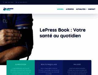 lepressbook.fr screenshot