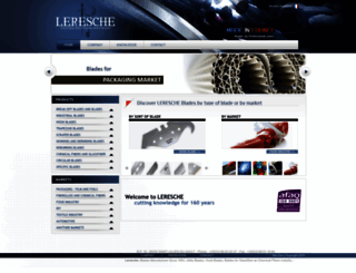 leresche-blades.com screenshot