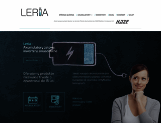 leria.com.pl screenshot