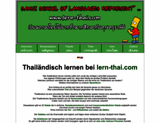 lern-thai.com screenshot