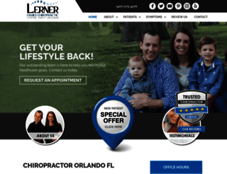 lernerfamilychiropractic.com screenshot