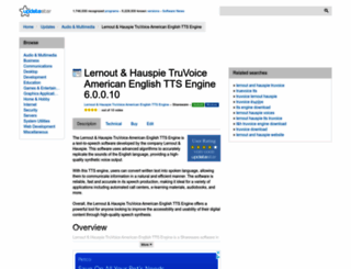 lernout-hauspie-truvoice-american-english-tts-engine.updatestar.com screenshot