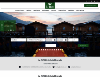leroihotels.com screenshot