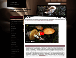 les-champignons.com screenshot