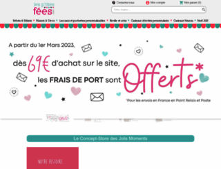 les-dragees-des-fees.com screenshot