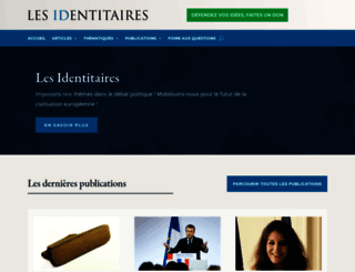les-identitaires.com screenshot