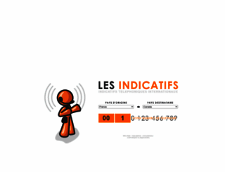 les-indicatifs.com screenshot