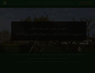 les-jardins-adam.fr screenshot