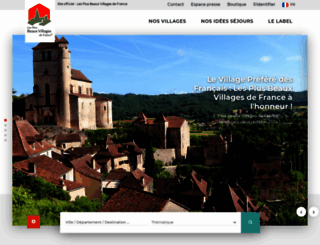 les-plus-beaux-villages-de-france.org screenshot