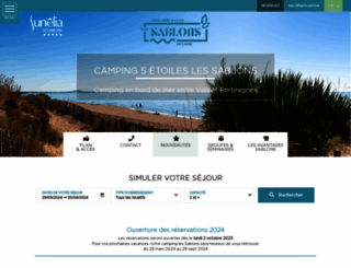 les-sablons.com screenshot