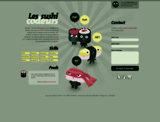les-sushi-codeurs.fr screenshot