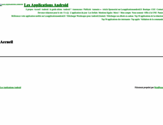 lesapplicationsandroid.fr screenshot