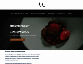 lescalier-restaurant.de screenshot