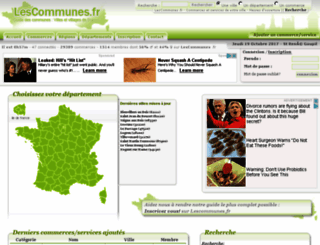 lescommunes.fr screenshot