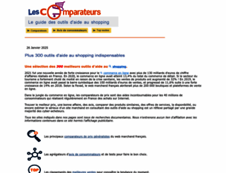 lescomparateurs.com screenshot