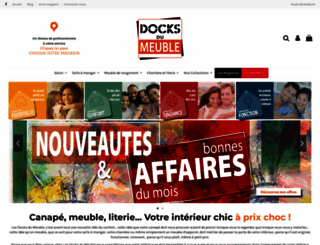 lesdocksdumeuble.fr screenshot
