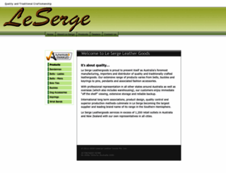 leserge.com.au screenshot
