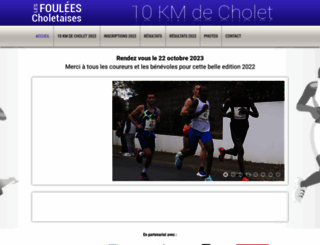 lesfouleescholetaises.com screenshot