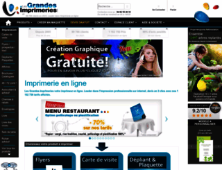 lesgrandesimprimeries.com screenshot