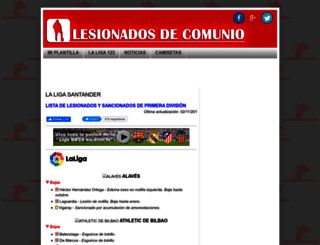 lesionadosdecomunio.blogspot.com.es screenshot
