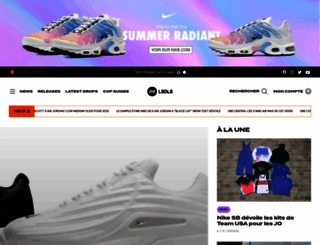 lesitedelasneaker.com screenshot