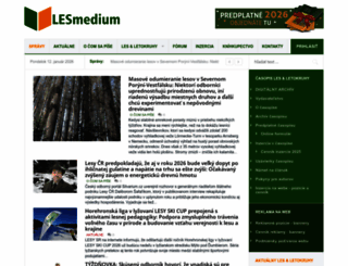 lesmedium.sk screenshot