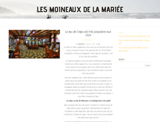 lesmoineauxdelamariee.com screenshot