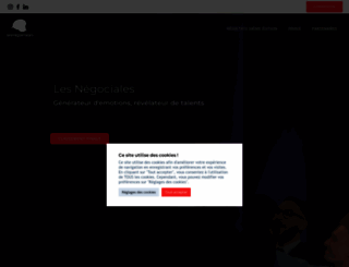 lesnegociales.com screenshot