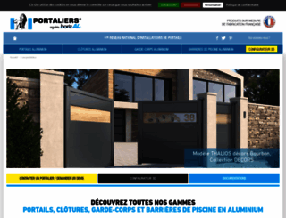 lesportaliers.com screenshot
