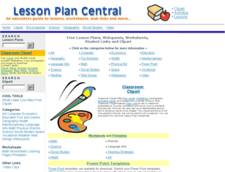 lessonplancentral.com screenshot