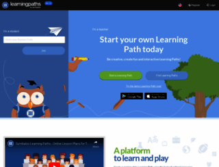 lessonplans.symbaloo.com screenshot