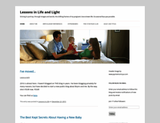 lessonsinlifeandlight.wordpress.com screenshot